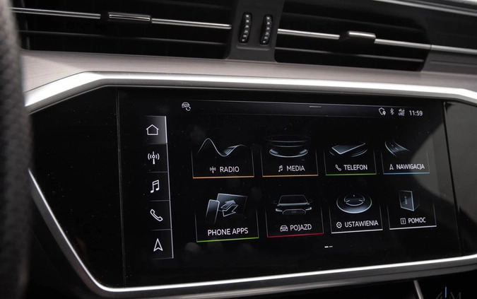 Audi A6 cena 169900 przebieg: 94300, rok produkcji 2020 z Łódź małe 667